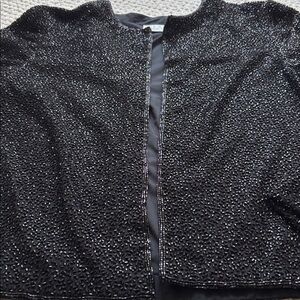 Sean Collection Vintage Silk Beaded Jacket